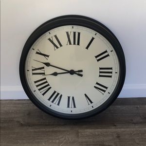 Pottery Barn 21” Wall Clock